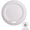 Eco-Products 10-20 oz EcoLid Renewable and Compostable Hot Cup Lids, PK800 EP-ECOLID-W